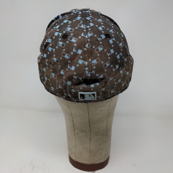 New Era 59Fifty Atlanta Braves Fitted Hat Brown Size 7 3/8 All Over Print Logo - Picture 8 of 13